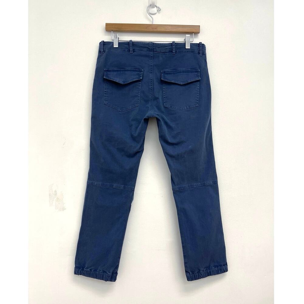 Nili Lotan Cropped Military Pants Utility Relaxed Stretch Cotton Flap - Size 6 - Picture 4 of 14